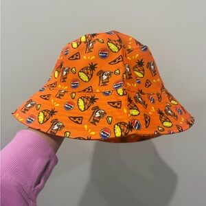 Reversible Hot N Ready Pepsi Floppy Sun Hat Cap